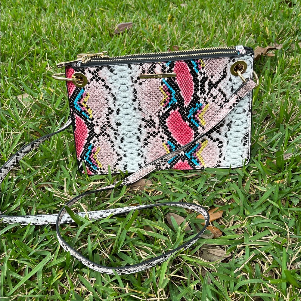 Aldo Python Multicolor Textured Crossbody - image 1